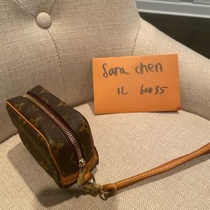 ❌SOLD ❌Authentic Louis Vuitton WAPITY pouch